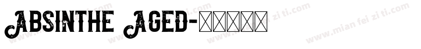 Absinthe Aged字体转换